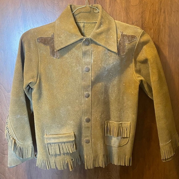Accents Vintage Childs Leather Jacket Poshmark